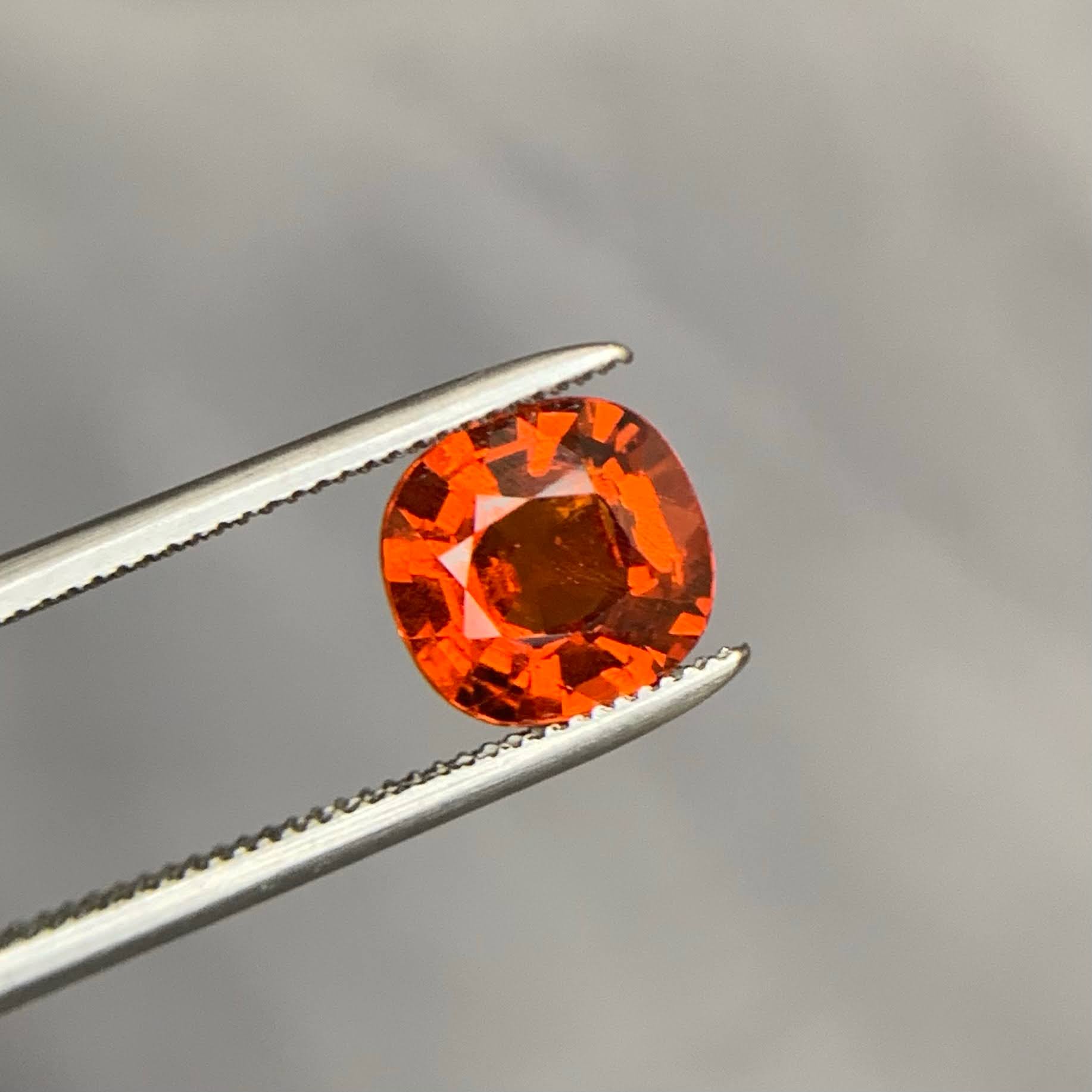 Natural Spessartite Garnet 1.71 Ct Loose Gemstone | Madagascar Garnet | Slightly Included Untreated Gem | Fine Jewelry Stone