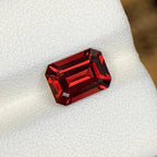 Natural Rose Red Garnet 2.90 Ct Eye Clean Loose Gemstone | Madagascar Red Garnet | Untreated Fine Jewelry Gem