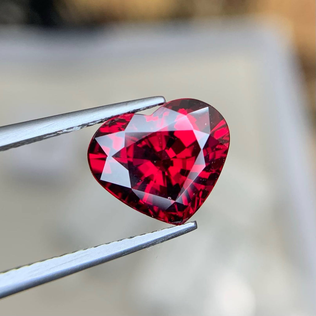 Natural Madagascar Garnet 3.85 Ct Eye Clean Loose Gemstone | Untreated Garnet | Fine Jewelry Collector Gem