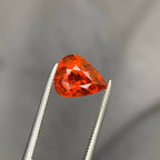 Natural Spessartite Garnet 2.75 Ct Loose Gemstone | Eye Clean Madagascar Garnet | Untreated Orange Garnet | Fine Jewelry Stone