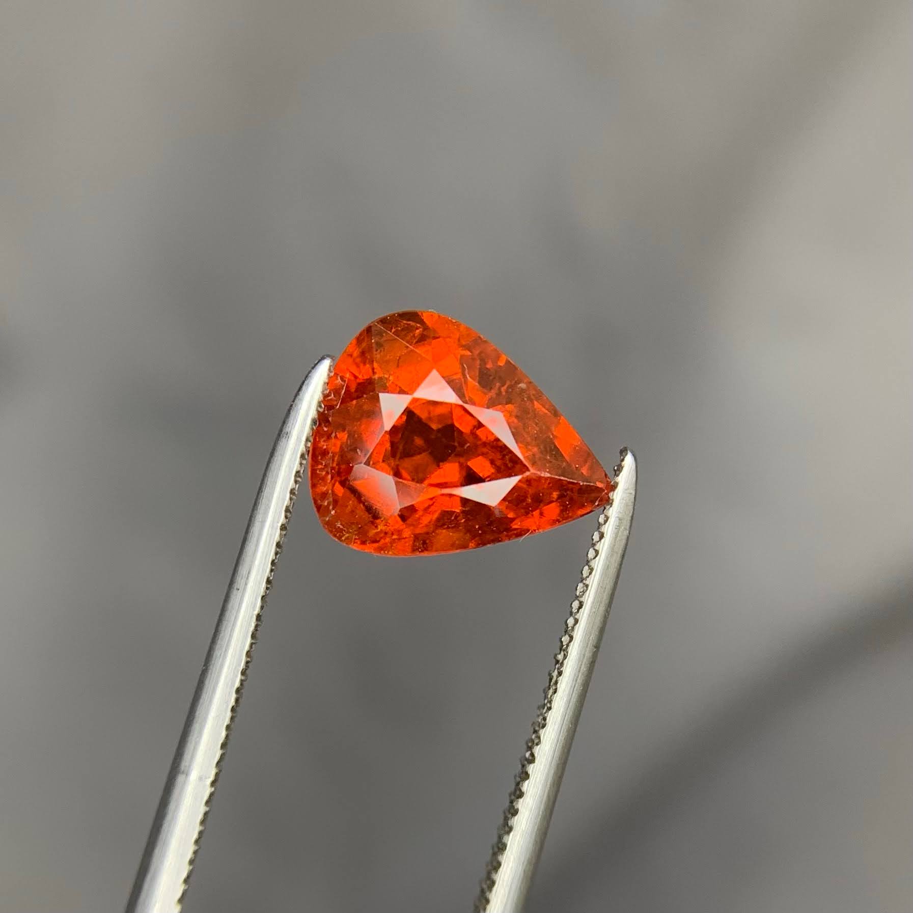 Natural Spessartite Garnet 2.75 Ct Loose Gemstone | Eye Clean Madagascar Garnet | Untreated Orange Garnet | Fine Jewelry Stone