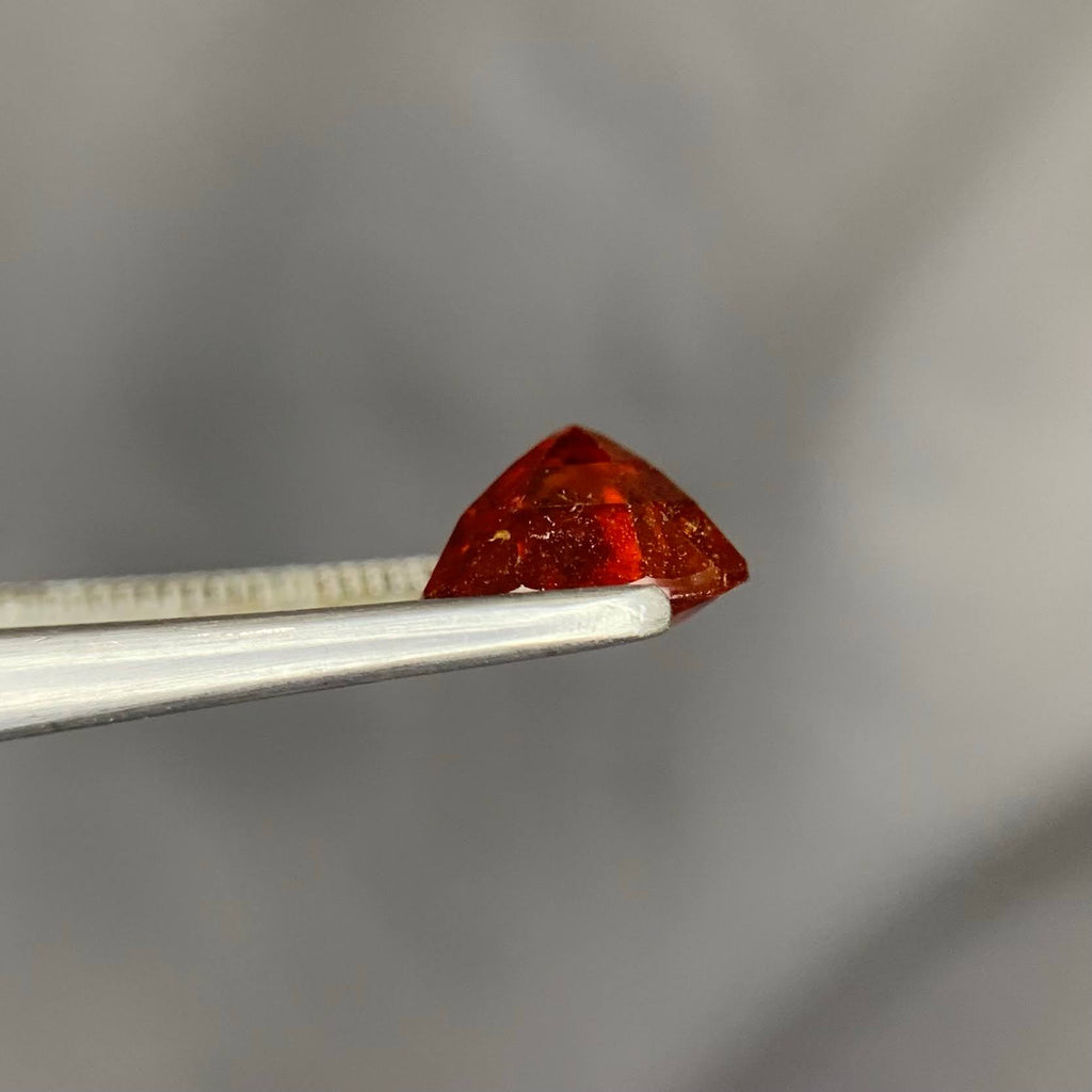 Natural Spessartite Garnet 2.75 Ct Loose Gemstone | Eye Clean Madagascar Garnet | Untreated Orange Garnet | Fine Jewelry Stone