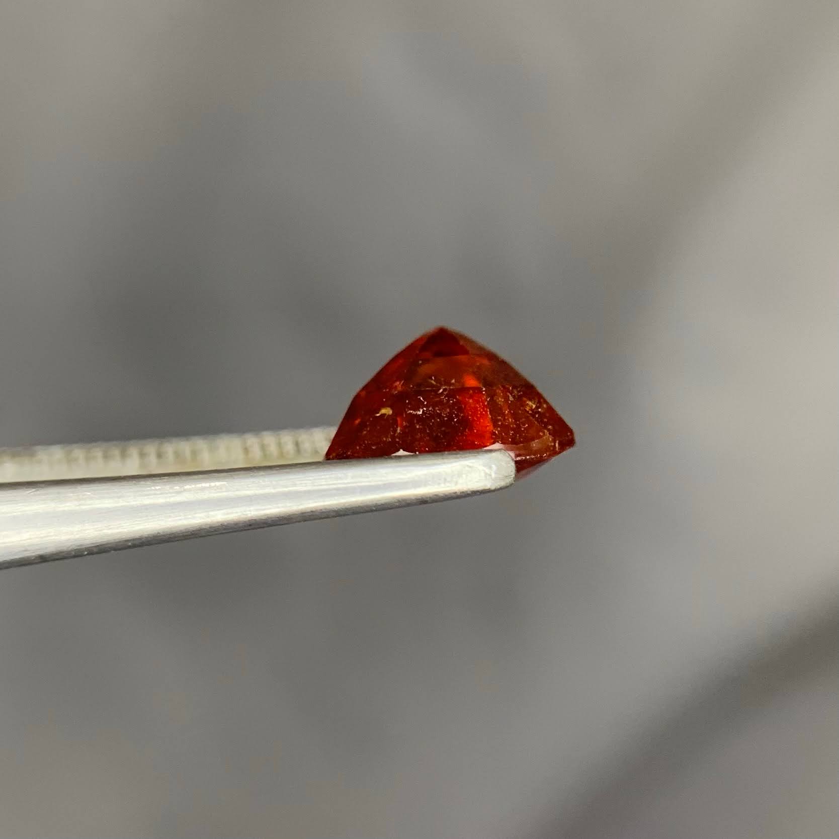 Natural Spessartite Garnet 2.75 Ct Loose Gemstone | Eye Clean Madagascar Garnet | Untreated Orange Garnet | Fine Jewelry Stone