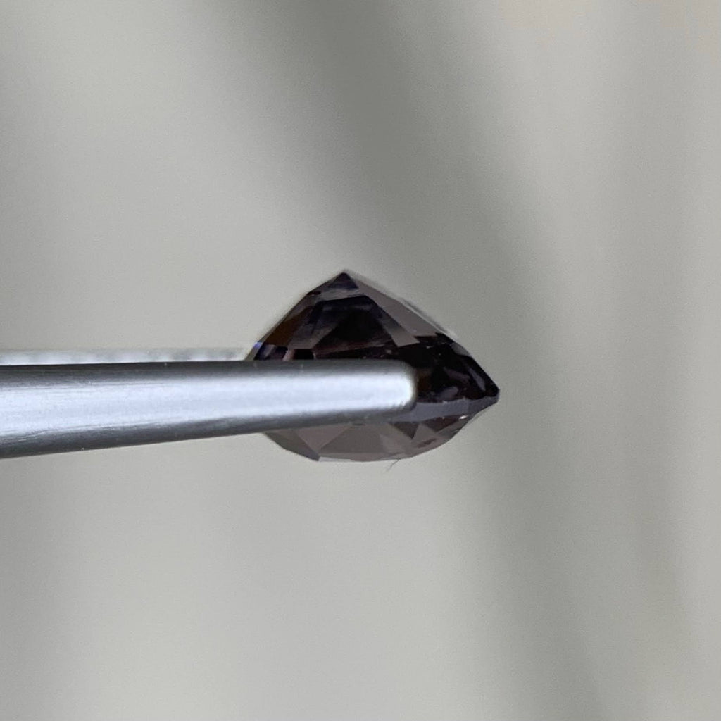 Natural Gray Purple Spinel 1.32 Ct Loose Gemstone | Burma Spinel | VSI Clarity Untreated Gem | Fine Jewelry Stone