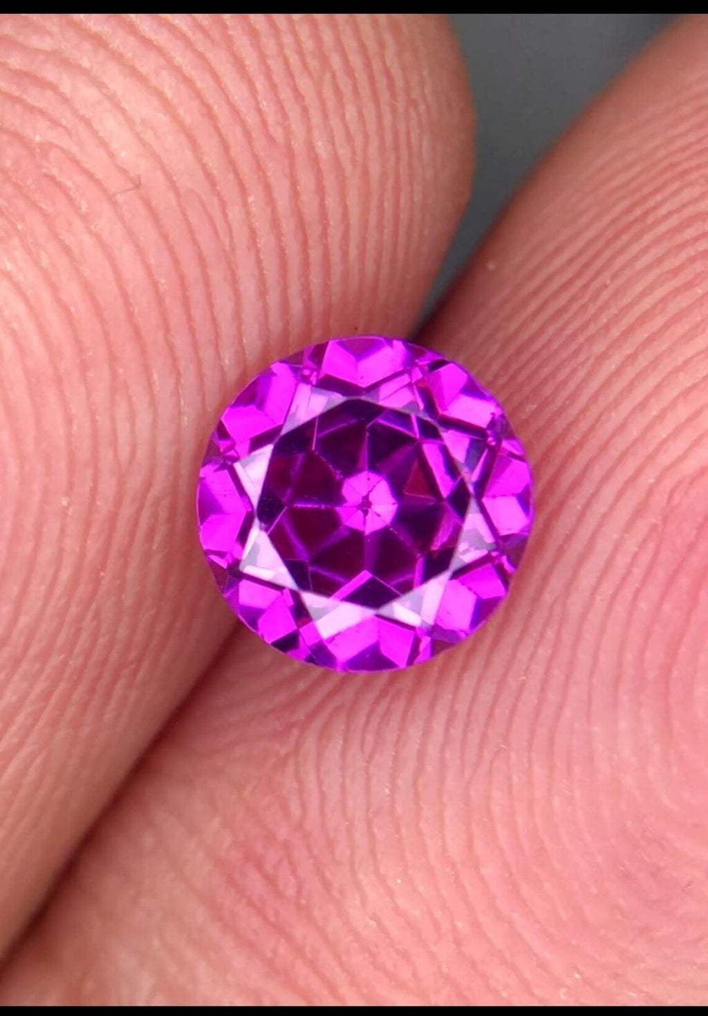 Violet Pink Malaya Garnet Gemstone, Natural Pink