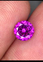 Violet Pink Malaya Garnet Gemstone, Natural Pink