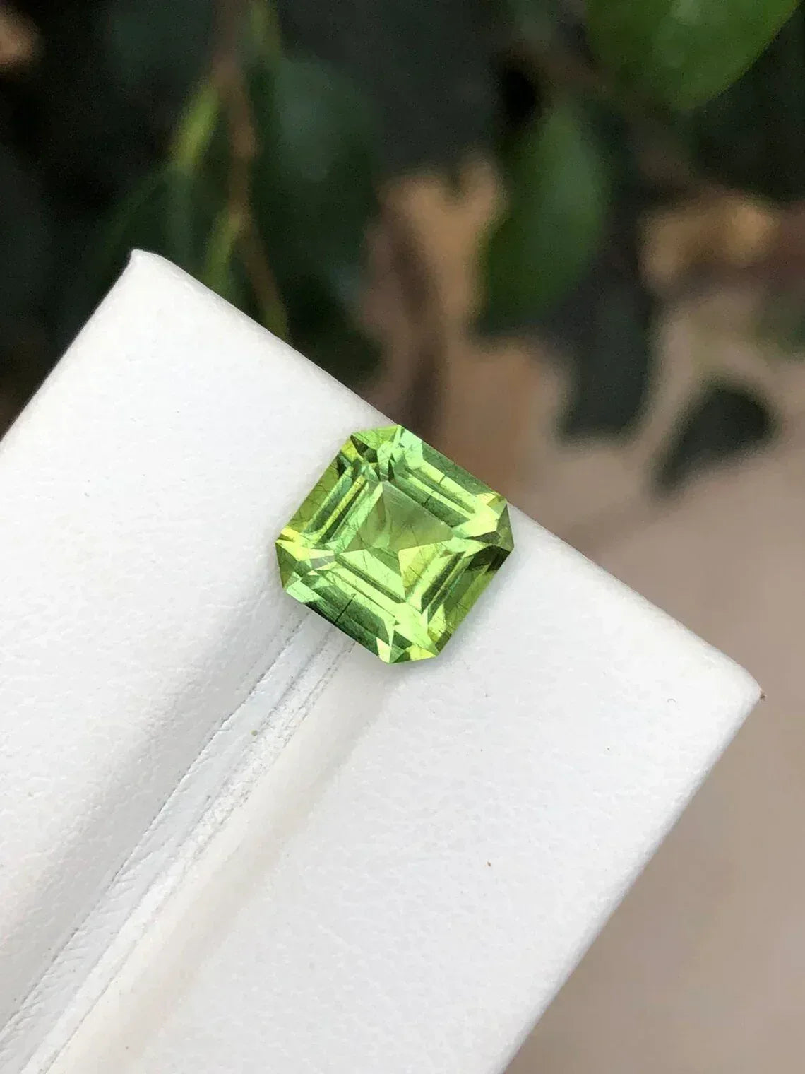 Beautiful Natural Rutile Peridot Gemstone - Splendor Gems Main image