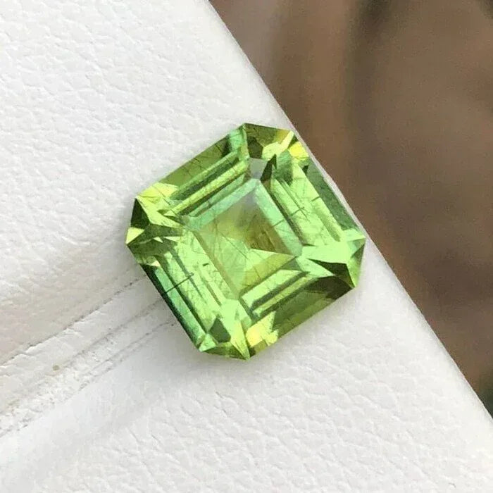 Beautiful Natural Rutile Peridot Gemstone - Splendor Gems