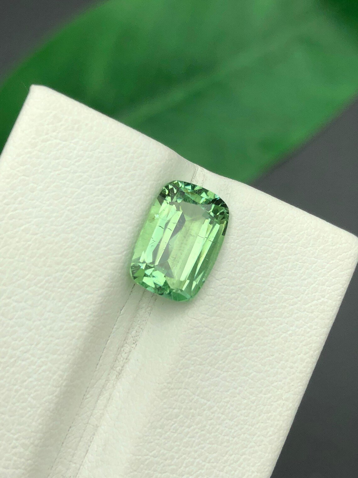 Natural Mint Green Tourmaline Gemstone