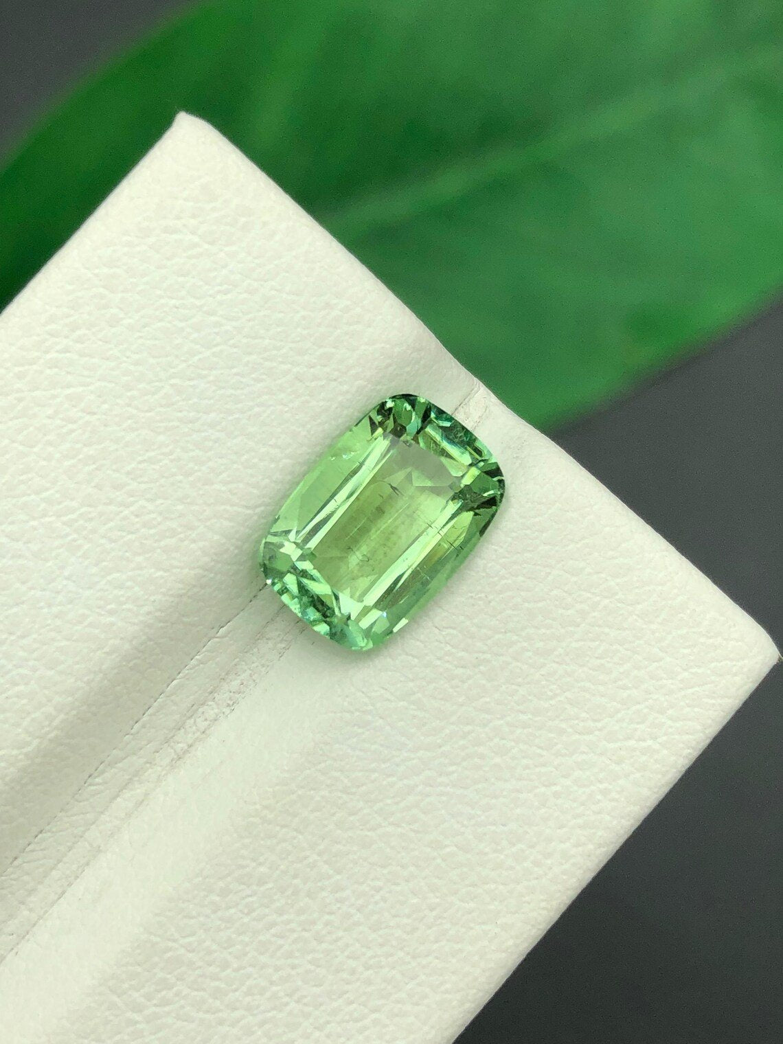Natural Mint Green Tourmaline Gemstone