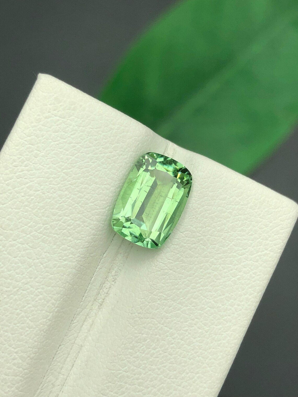 Natural Mint Green Tourmaline Gemstone
