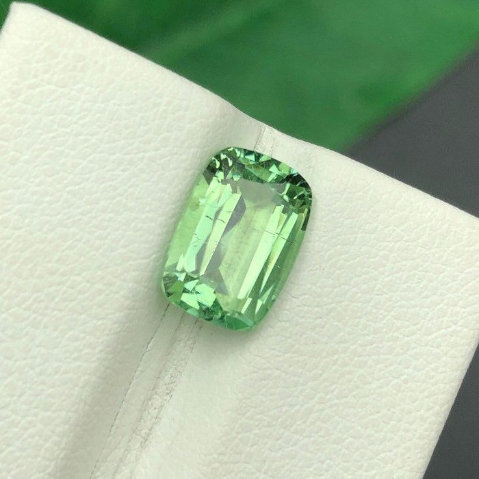 Mint Green Tourmaline Gemstone | 3.20 carats
