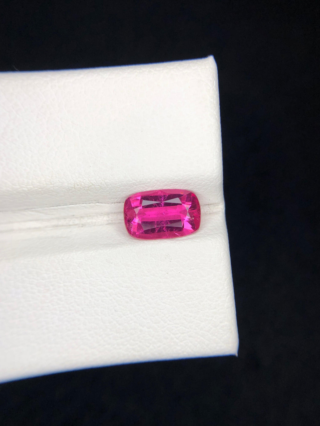 Neon Pink Rubellite Tourmaline Gemstone: 1.60 ct, Afghanistan
