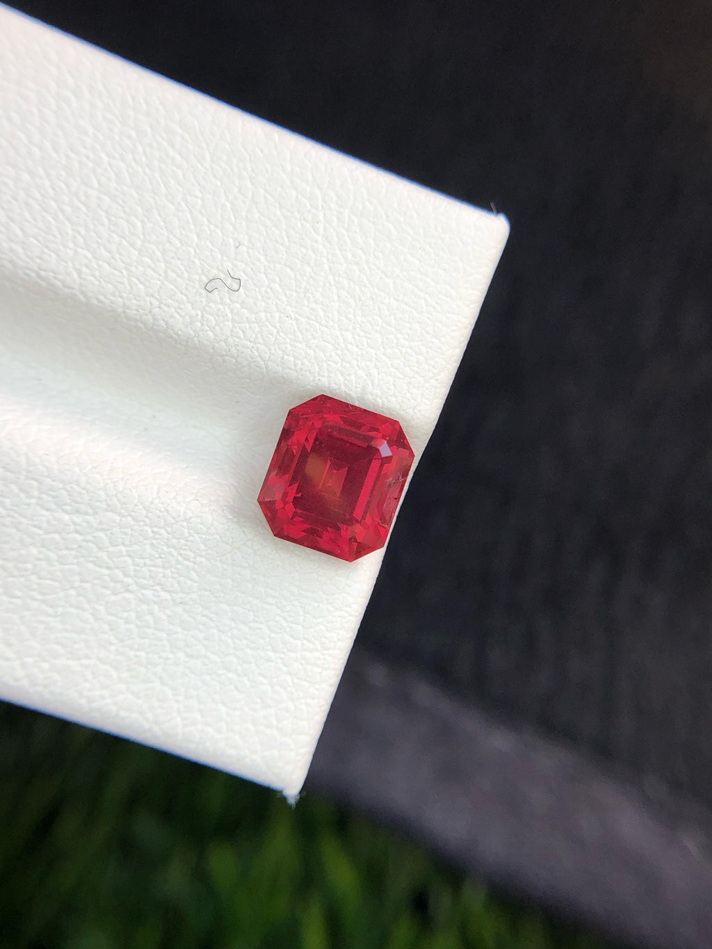Pinkish Red Garnet Stone: 2.45 ct Fancy Cut Gemstone from Tanzania