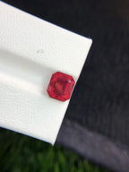 Pinkish Red Garnet Stone: 2.45 ct Fancy Cut Gemstone from Tanzania
