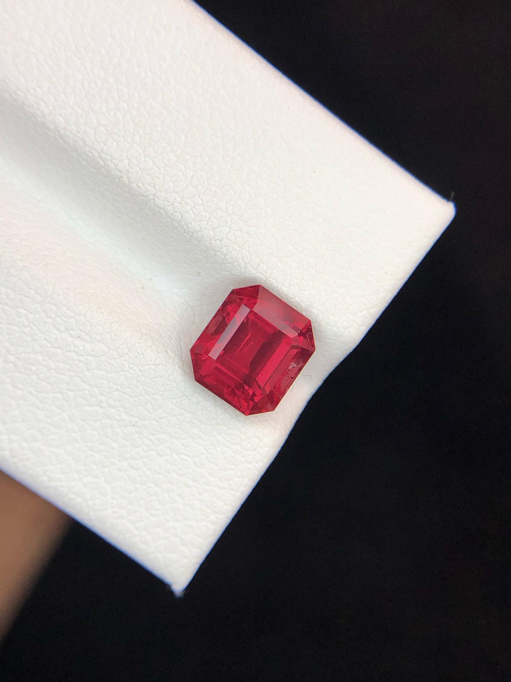 Pinkish Red Garnet Stone: 2.45 ct Fancy Cut Gemstone from Tanzania
