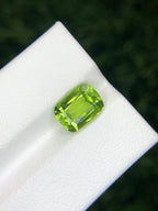 Green Peridot Gemstone: Natural Loose Gem, August Birthstone (2.80 ct)