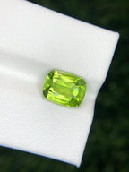 Green Peridot Gemstone: Natural Loose Gem, August Birthstone (2.80 ct)