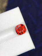Orangey Red Garnet: 1.75 Carat SI Clarity Loose Gemstone