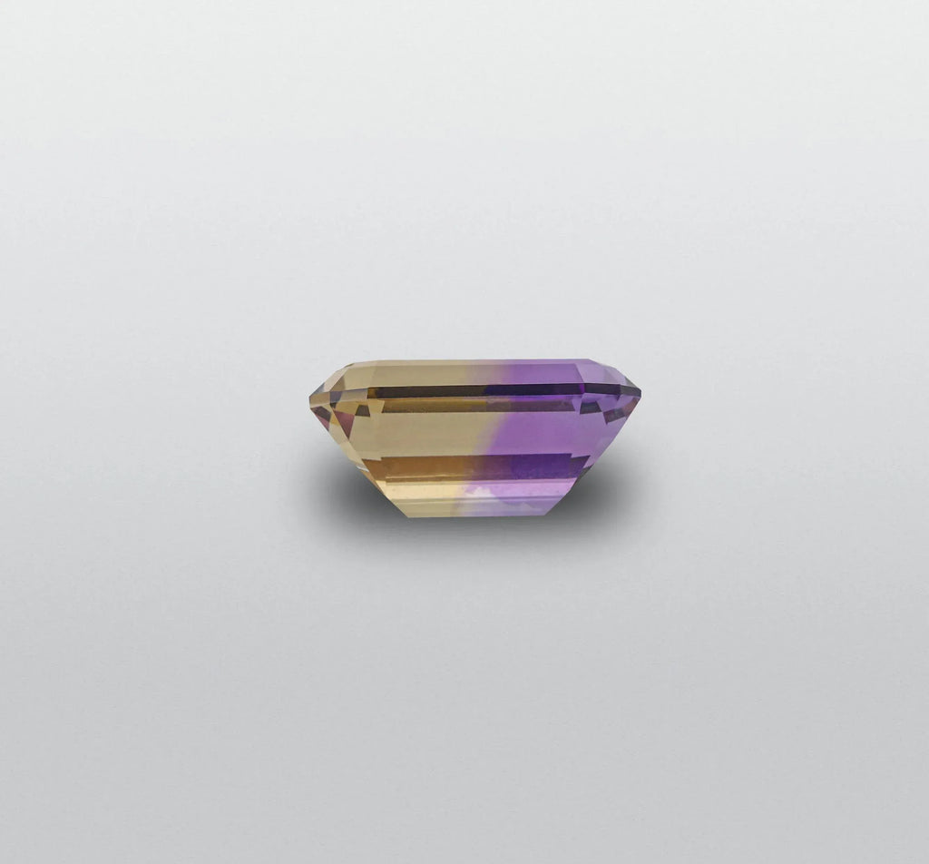 13.03 ct Bicolor Ametrine Gemstone: Mero Mero Cut Loose Stone - Splendor Gems