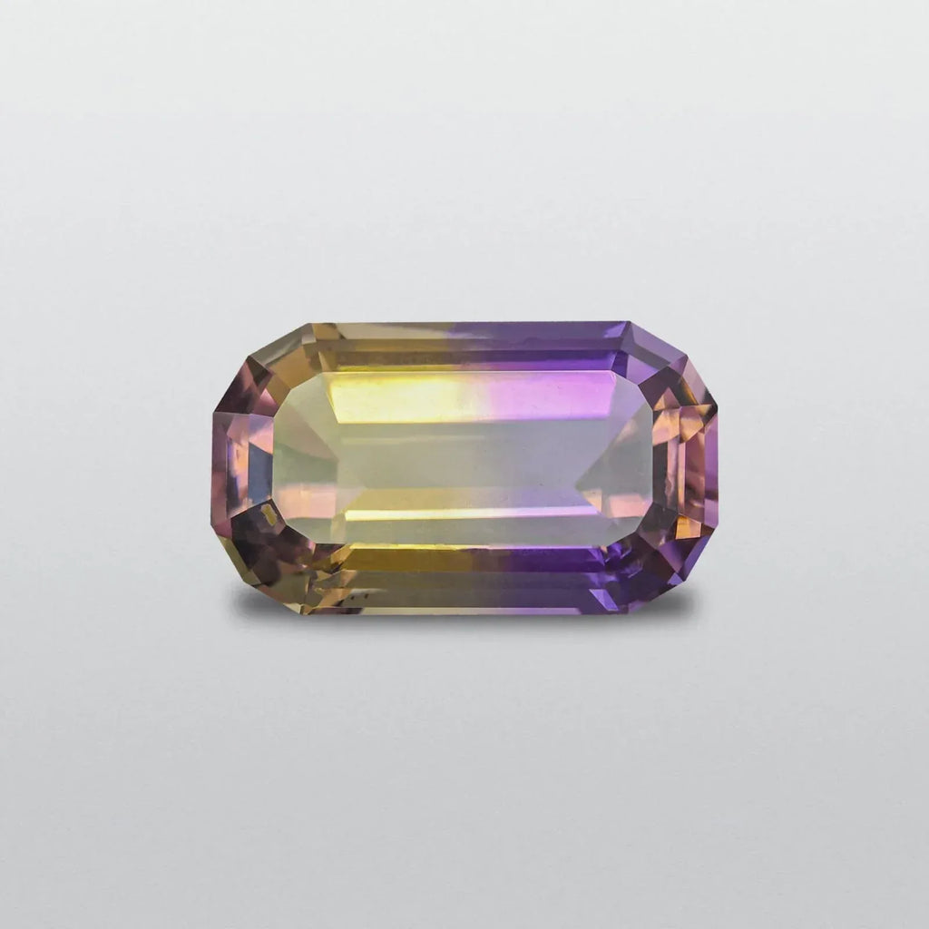 13.03 ct Bicolor Ametrine Gemstone: Mero Mero Cut Loose Stone - Splendor Gems