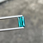 Afghan Tourmaline Gemstone: 1.65 Cts, Rectangular Scissors Cut - Splendor Gems