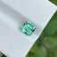 Mint Green Tourmaline Gemstone: 2.55ct Afghan Cushion Cut