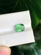 Mint Green Tourmaline Gemstone: 2 Carat, Eye Clean, Afghanistan Origin