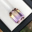 Emerald Cut Ametrine Gemstone: 7.55 CT Jewelry Making Stone - Splendor Gems