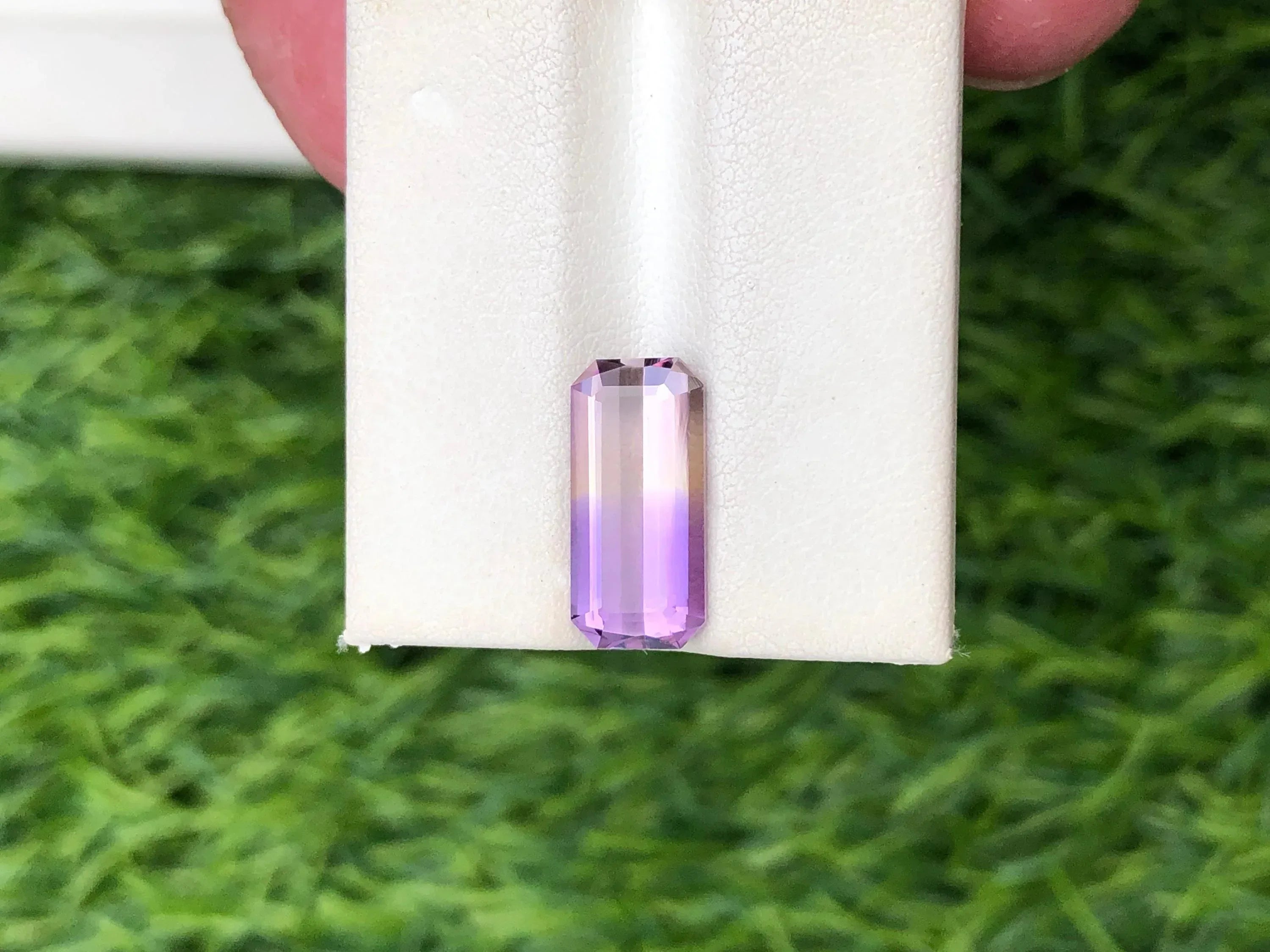3.0 ct Bicolor Ametrine Gemstone: Precision Cut, Loose Stone - Splendor Gems