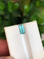 Electric Blue Tourmaline: 1 Carat Emerald Cut Gemstone - Splendor Gems