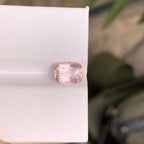 Natural Pink Katlang Topaz: 1.90 Carat Cushion Cut Gemstone