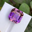 16.50 ct Bicolor Ametrine Gemstone: Asscher Cut Loose Gem - Splendor Gems
