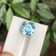 Faceted Cushion Cut Aquamarine Stone: 6.25 CTS, Columbia Blue - Splendor Gems