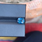 1.70 Carat Faded Blue Spinel Gemstone: Cushion Cut, Burmese Origin - Splendor Gems