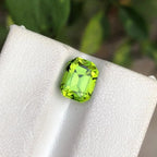 Apple Green Peridot Gemstone: 1.95 CTS Pakistani Loose Stone - Splendor Gems