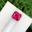 Red Tourmaline Gemstone: 2.30 CTS Emerald Cut Loose Stone