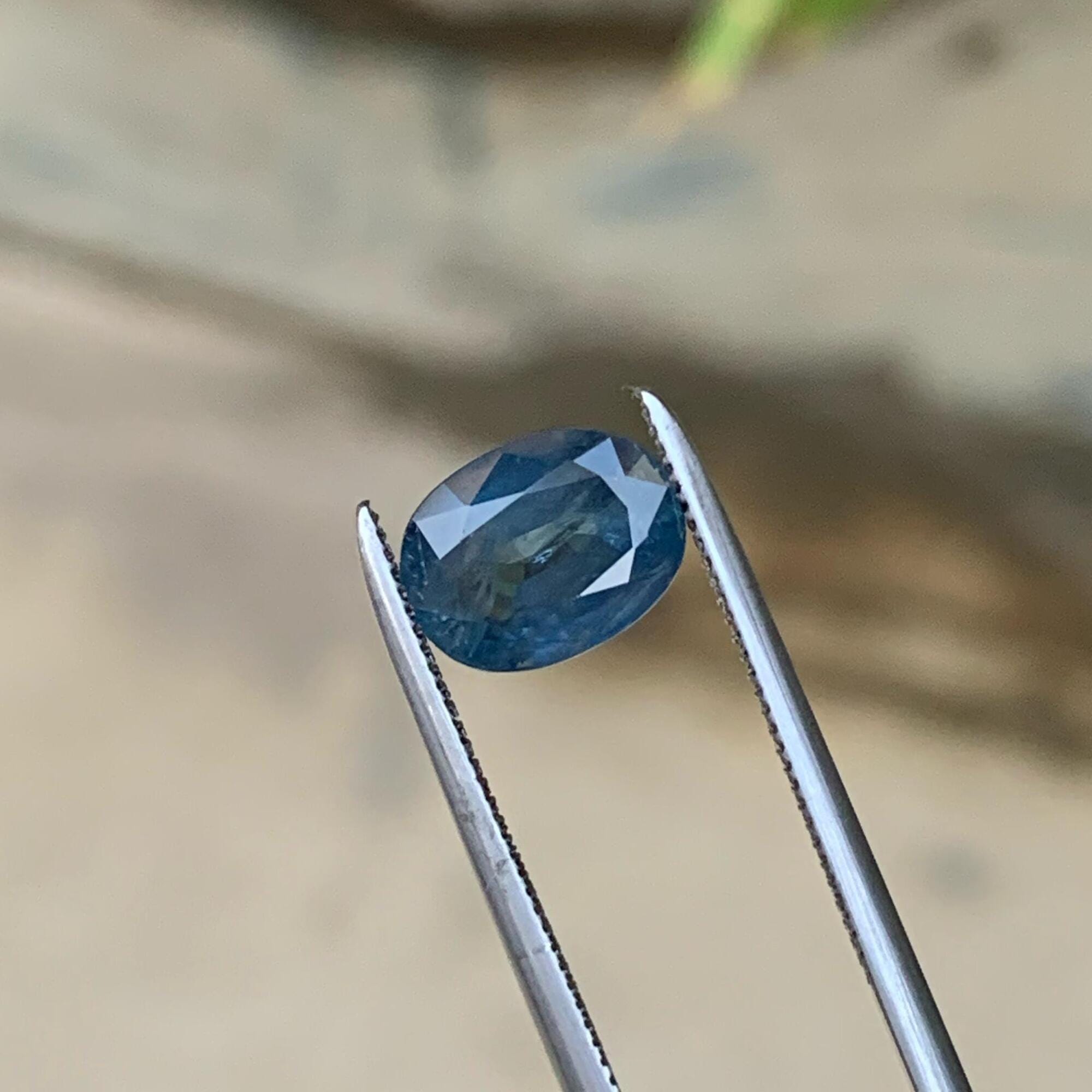 Oval Blue Sapphire Gemstone: Loose Sri Lanka Sapphire, 2.25 Cts