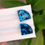 London Blue Topaz Pair: 14.5 Carat Faceted Gemstones