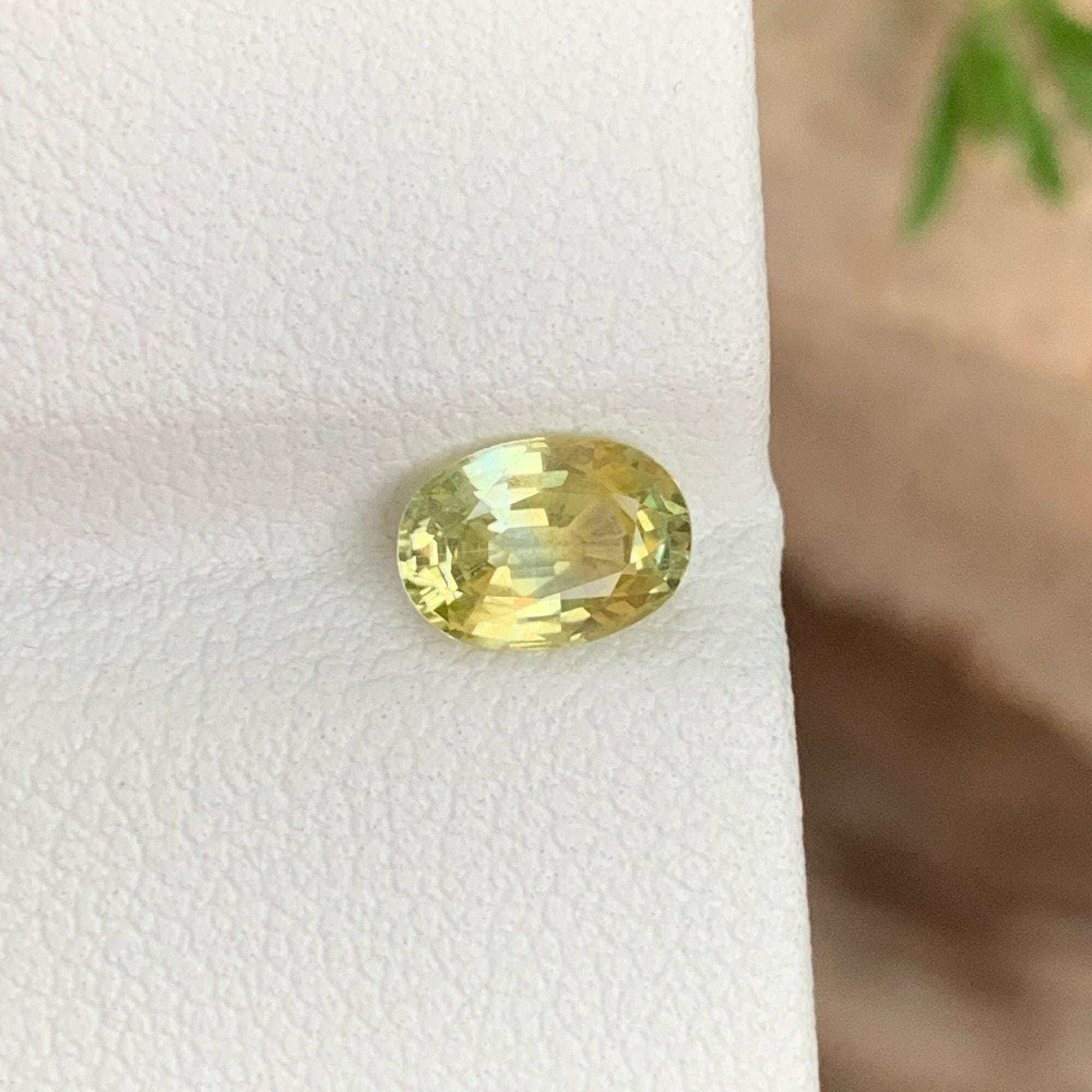 Natural Sapphire 1.15 Ct Oval Cut Loose Gemstone - September Birthstone