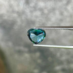 Blue Spinel Heart Cut Gemstone: 3.02 Cts Tanzanian Loose Spinel - Splendor Gems
