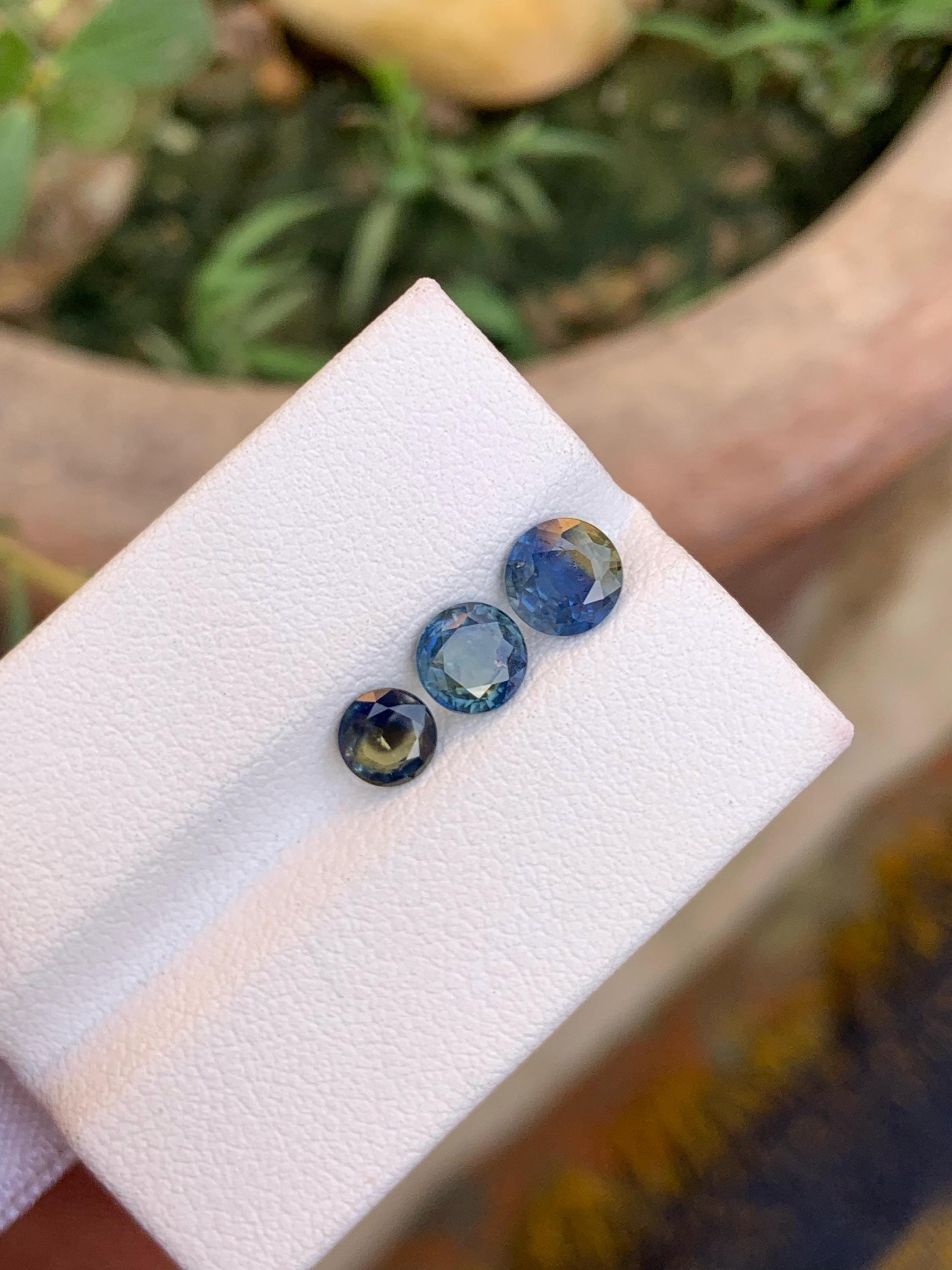 Natural Sri Lanka Sapphire 2.50 Ct Round Cut Loose Gemstone