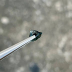 1.56 Carat Teal Gray Spinel Stone: Cushion Cut Burmese Gemstone - Splendor Gems