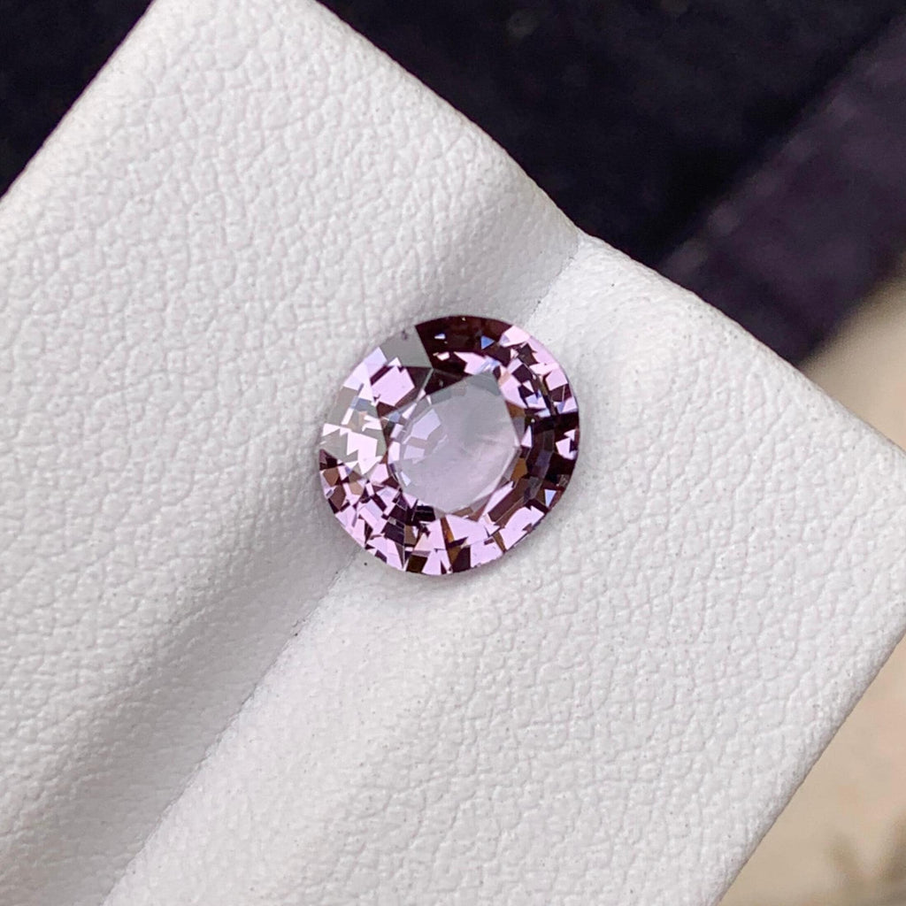 Light Pink Spinel Gemstone: 2.15 CT Oval Cut, Burmese Origin