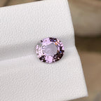 Light Pink Spinel Gemstone: 2.15 CT Oval Cut, Burmese Origin