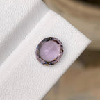 Light Pink Spinel Gemstone: 2.15 CT Oval Cut, Burmese Origin