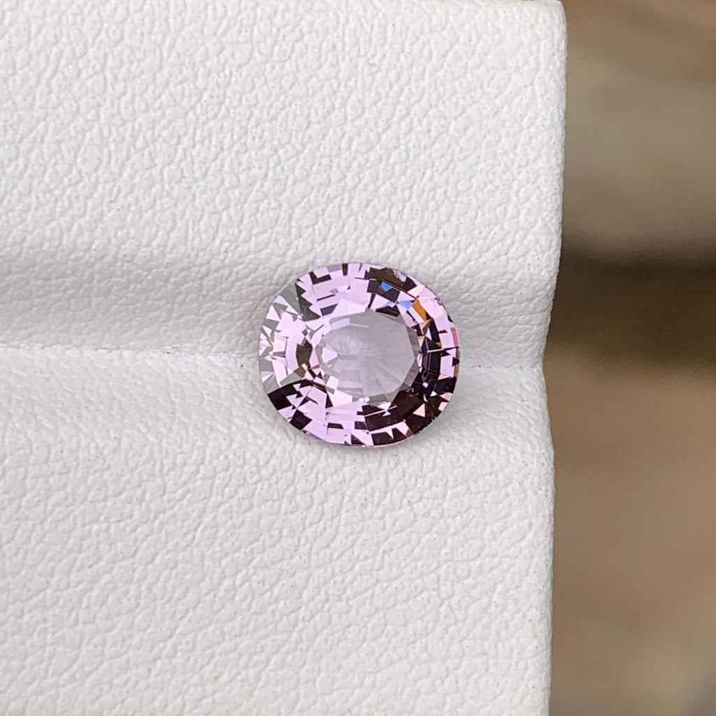 Light Pink Spinel Gemstone: 2.15 CT Oval Cut, Burmese Origin