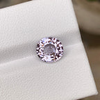 Light Pink Spinel Gemstone 2.10 Ct: Round Cut Burma Origin