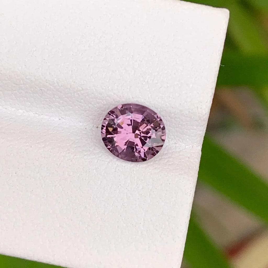 1.50 Ct Pink Spinel Gemstone: Oval Cut, Burma Origin, Untreated - Splendor Gems