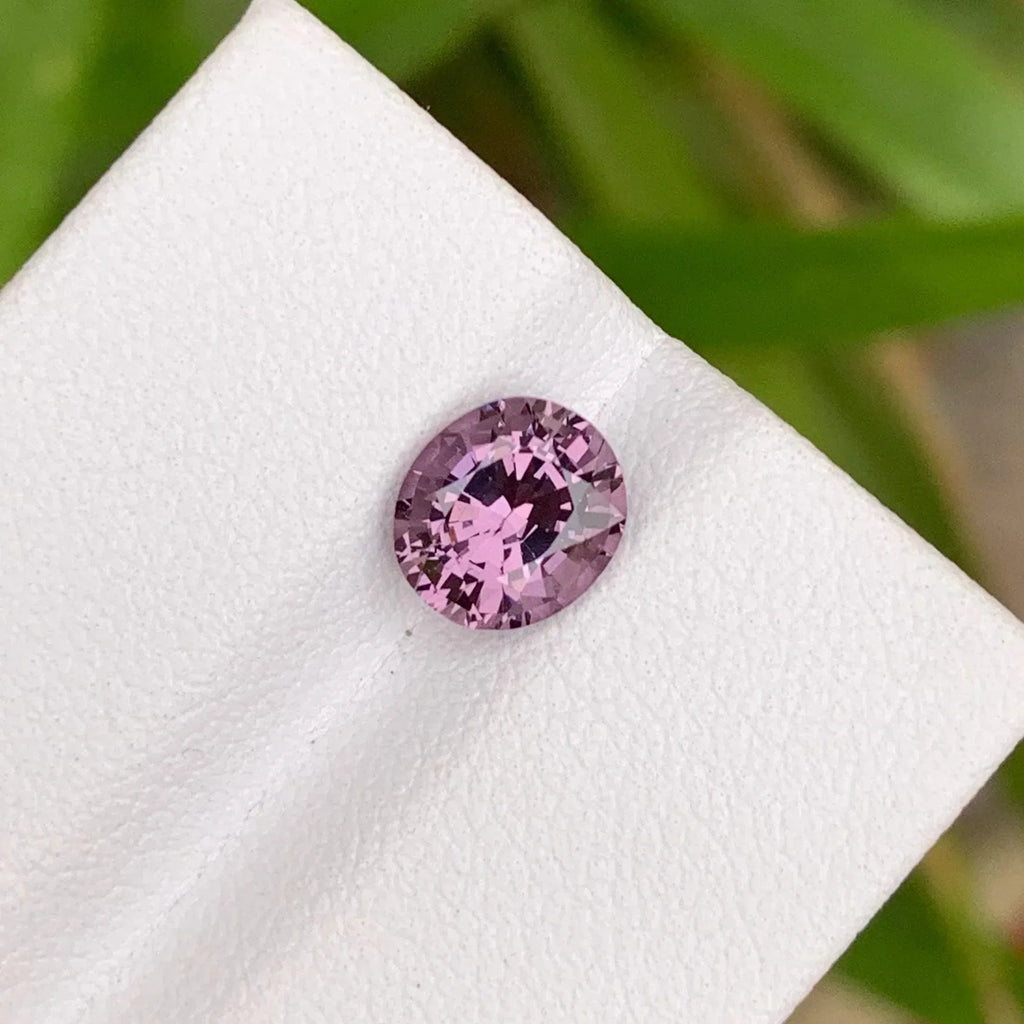 1.50 Ct Pink Spinel Gemstone: Oval Cut, Burma Origin, Untreated - Splendor Gems